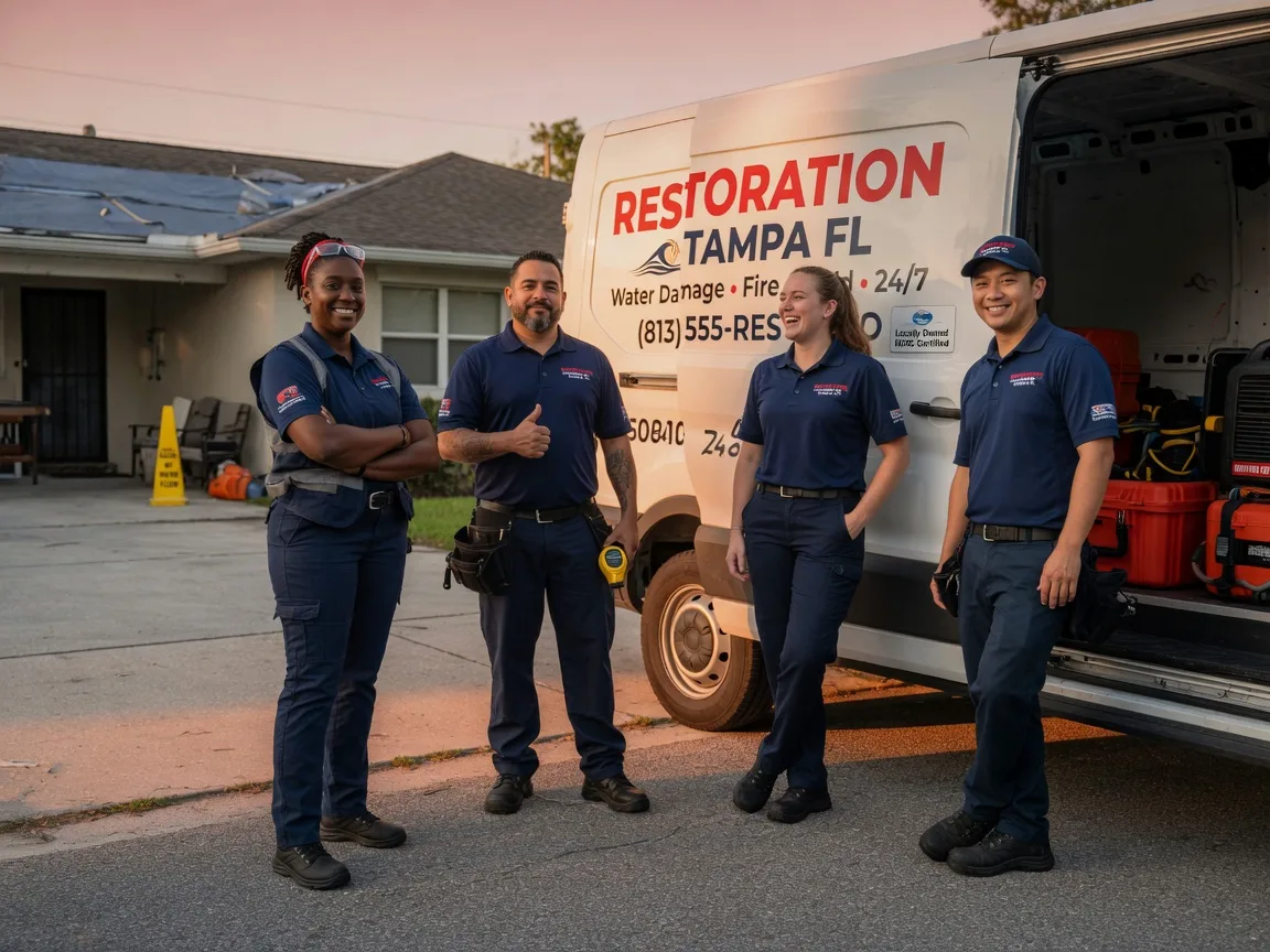 Water Damage Restoration company in Oriental, NC